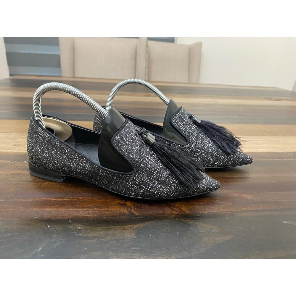 Franco Sarto Hadden Loafers Gray Career Wear Business Casual Women’s Size 7.5 - Picture 2 of 6